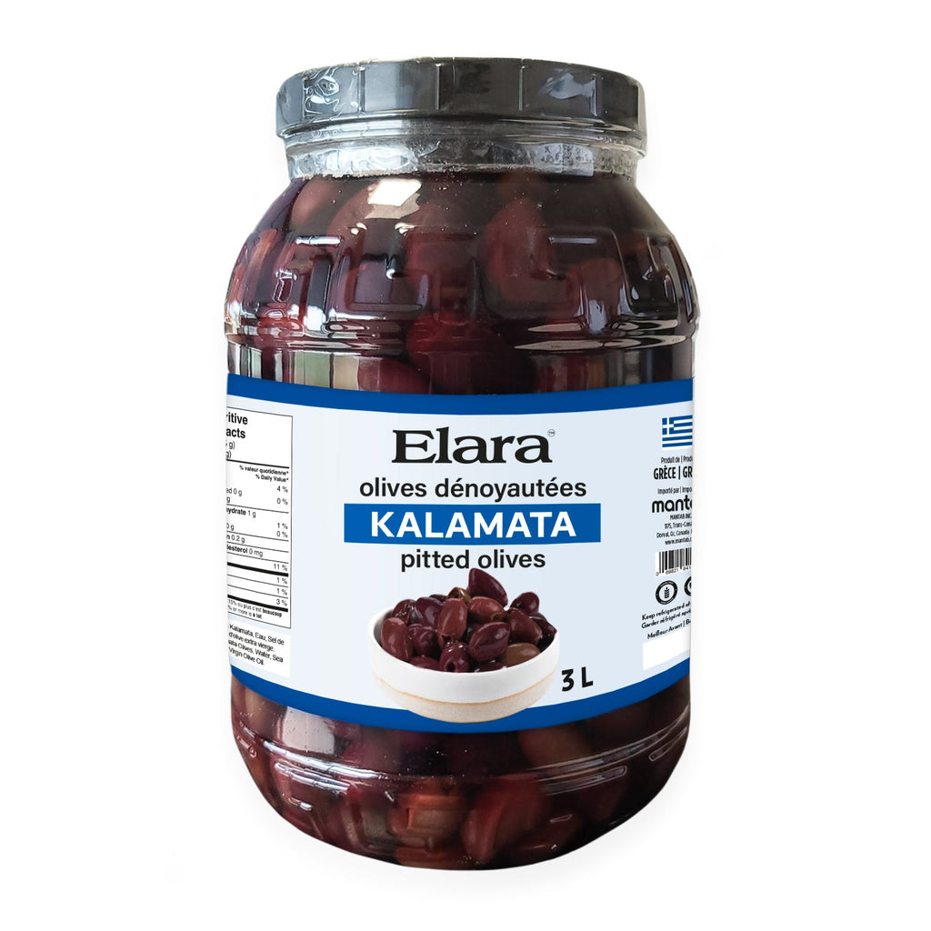 ELARA Kalamata Pitted Olives Mantab