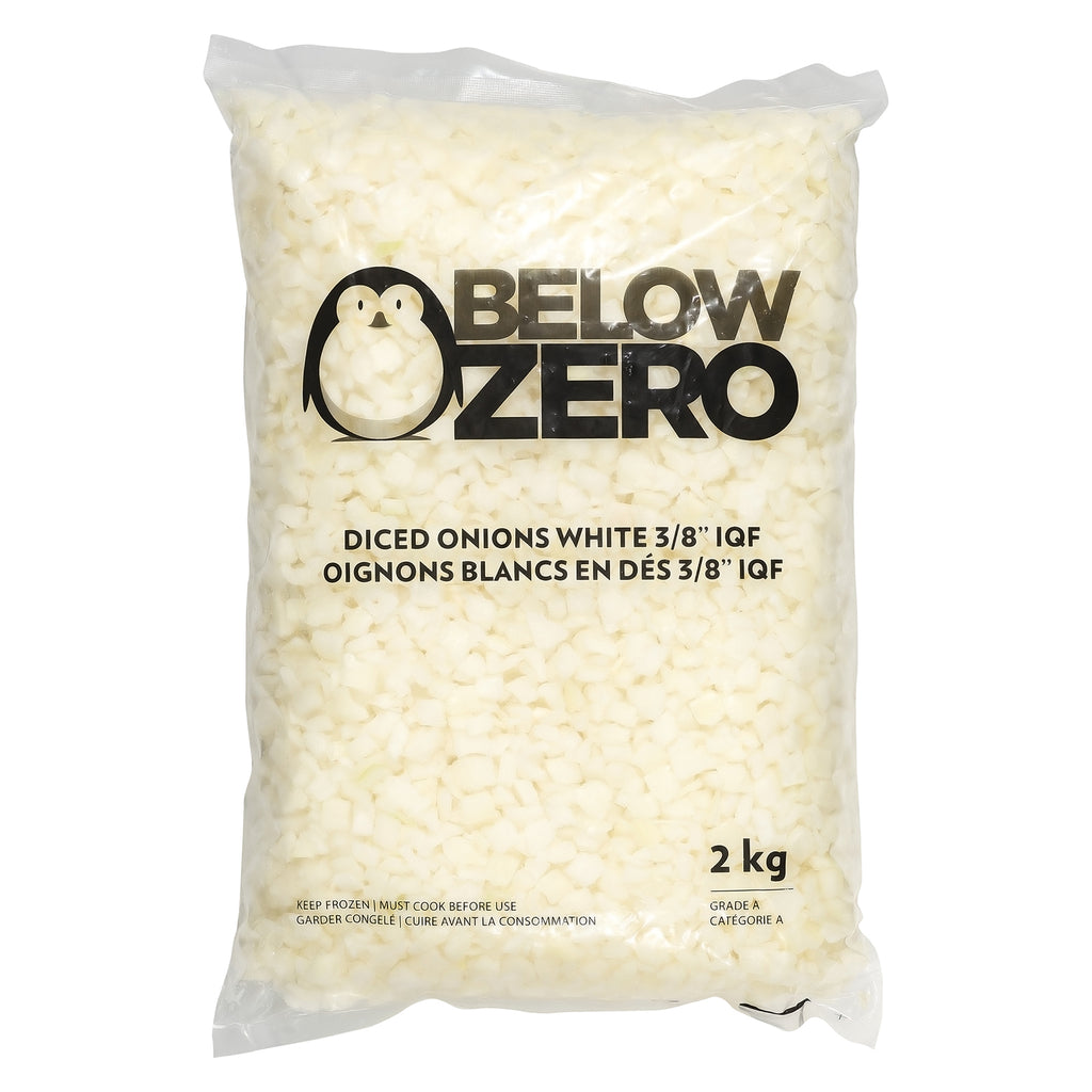 Frozen Diced Onions 3/8-in, 2 x 2 kg