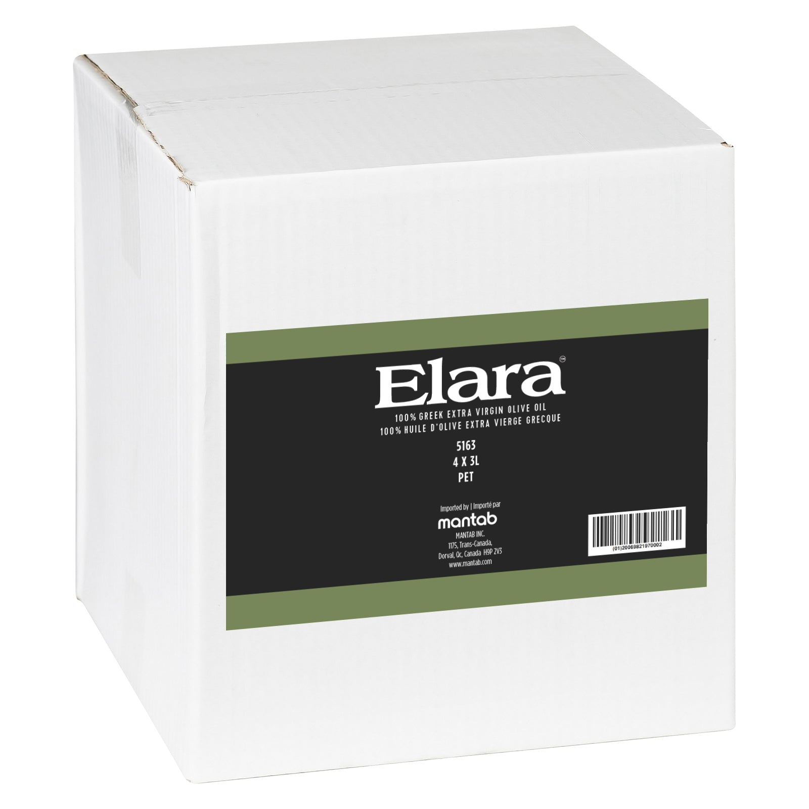 ELARA Extra virgin olive oil - Pet jar
