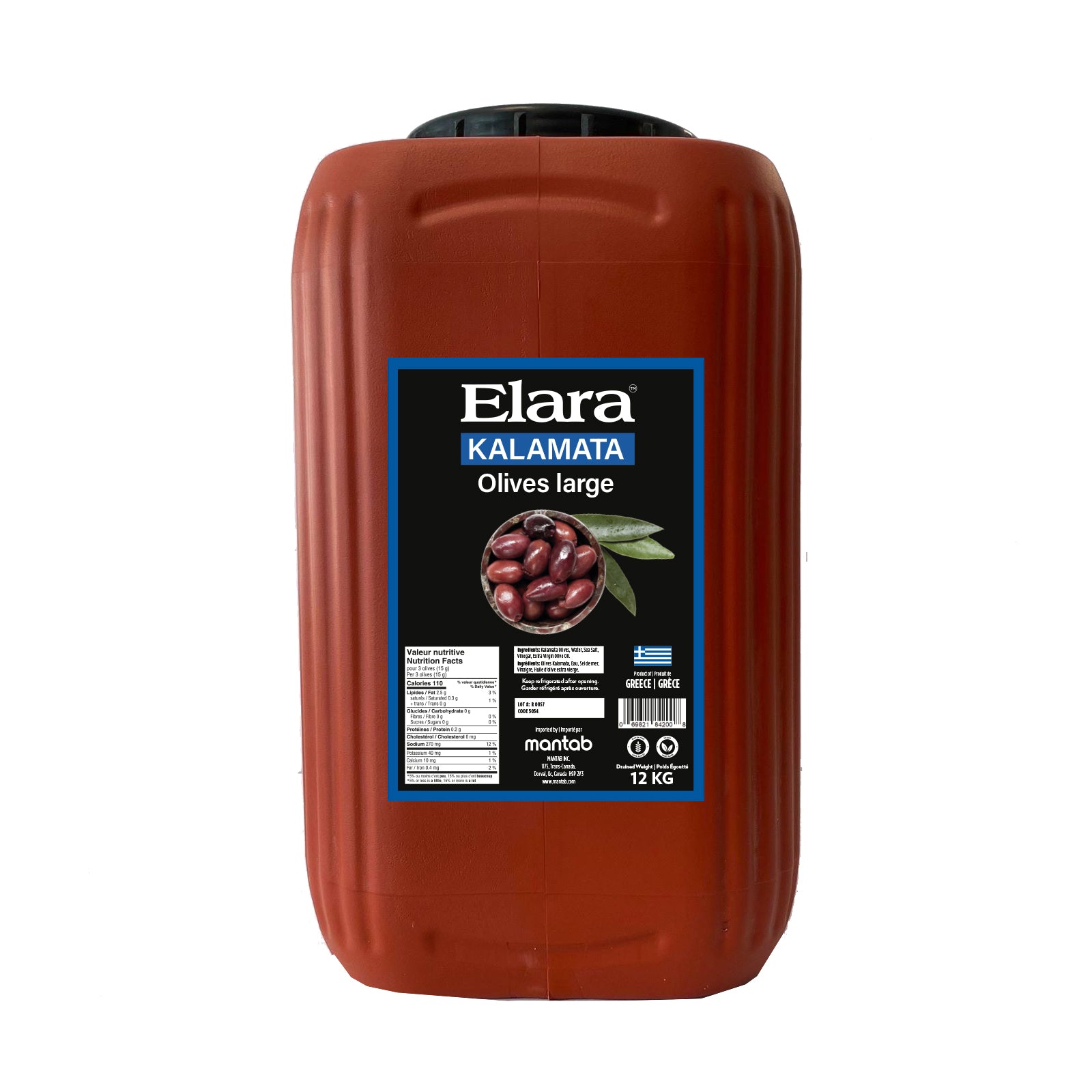 ELARA Kalamata olives large