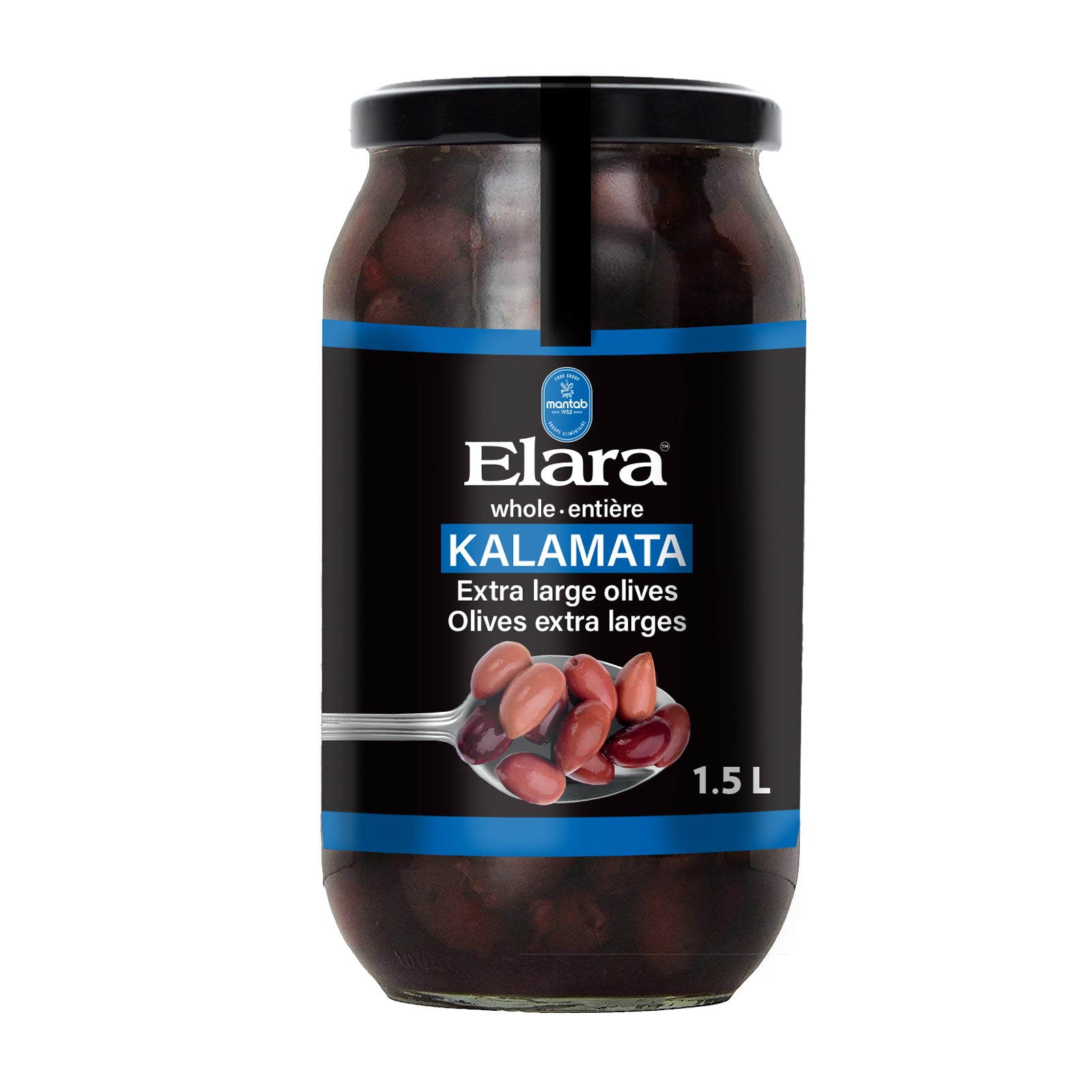 ELARA Kalamata whole extra large olives – Mantab