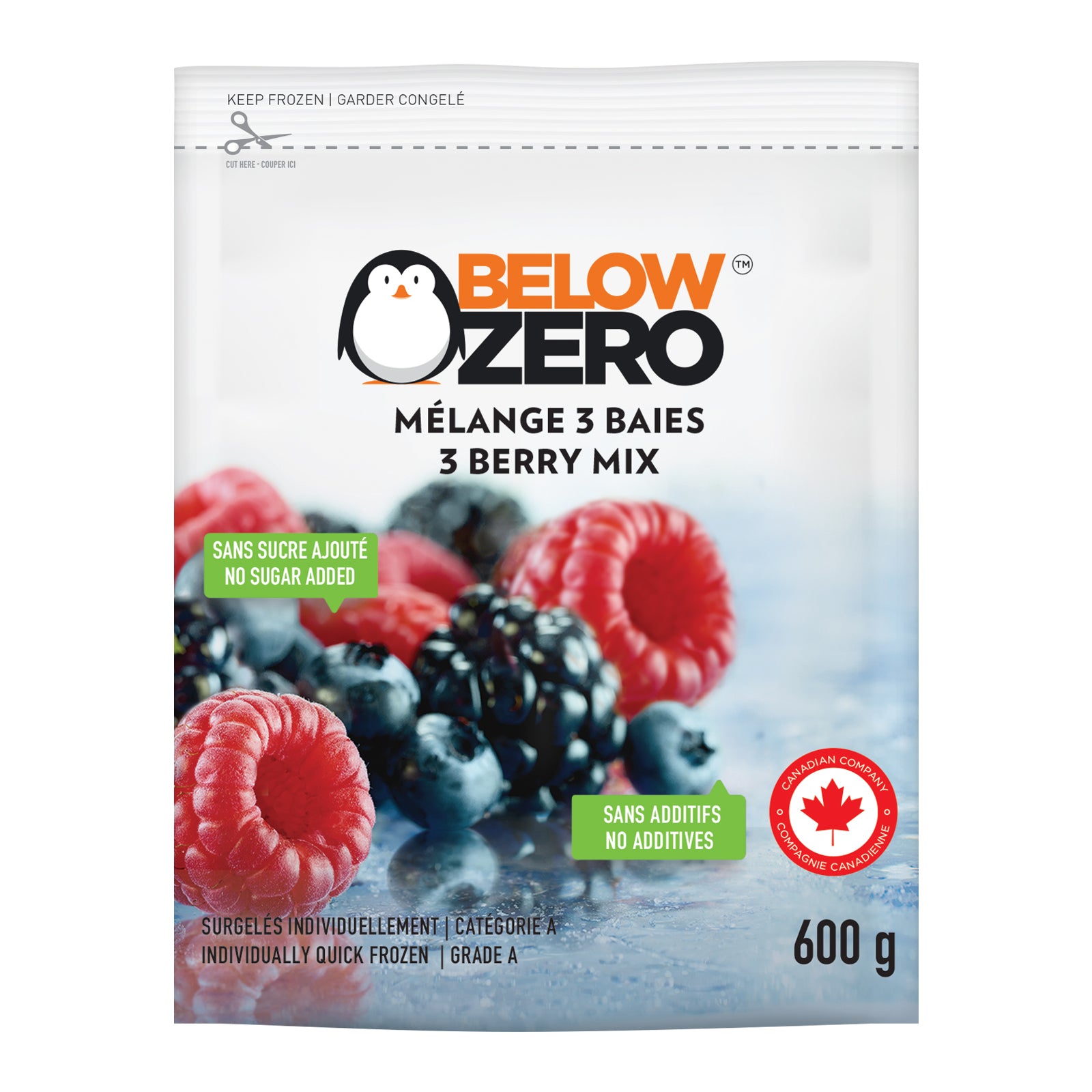 BELOW ZERO 3 berry mix