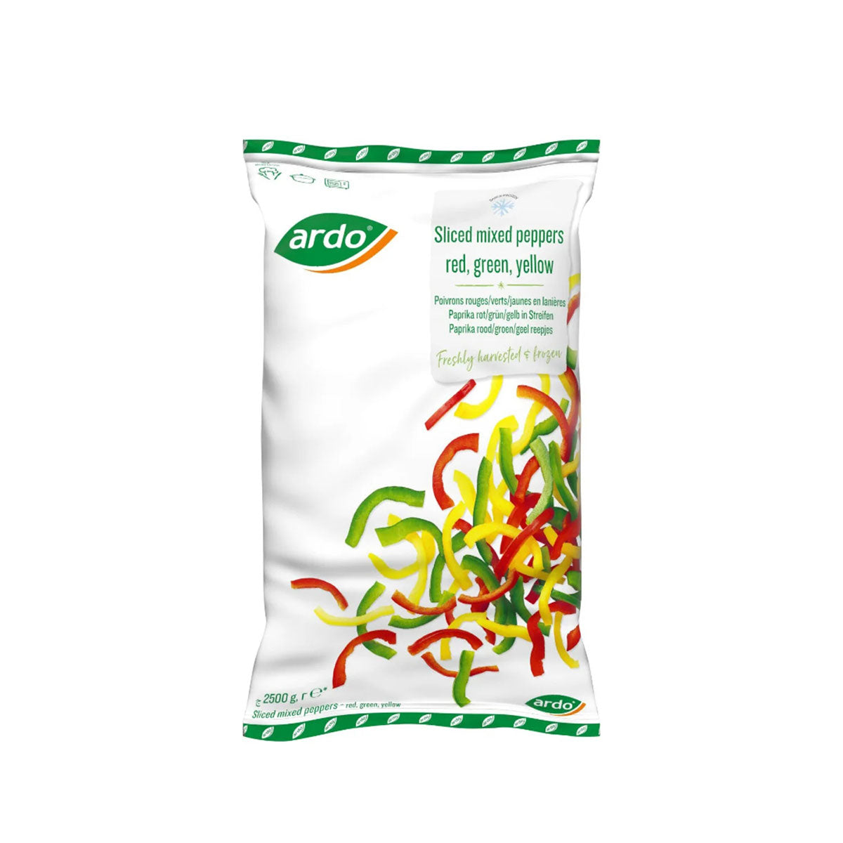 ARDO Sliced mixed peppers