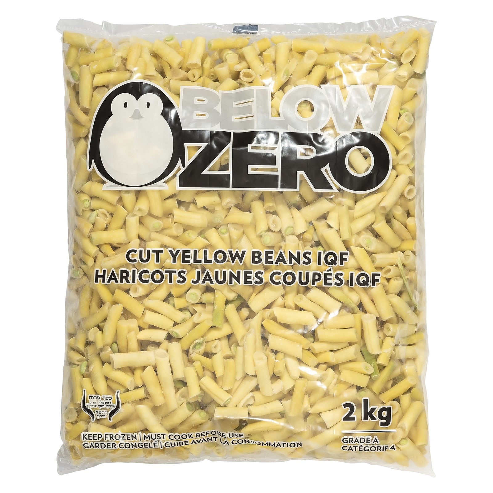 BELOW ZERO Cut wax beans (yellow)