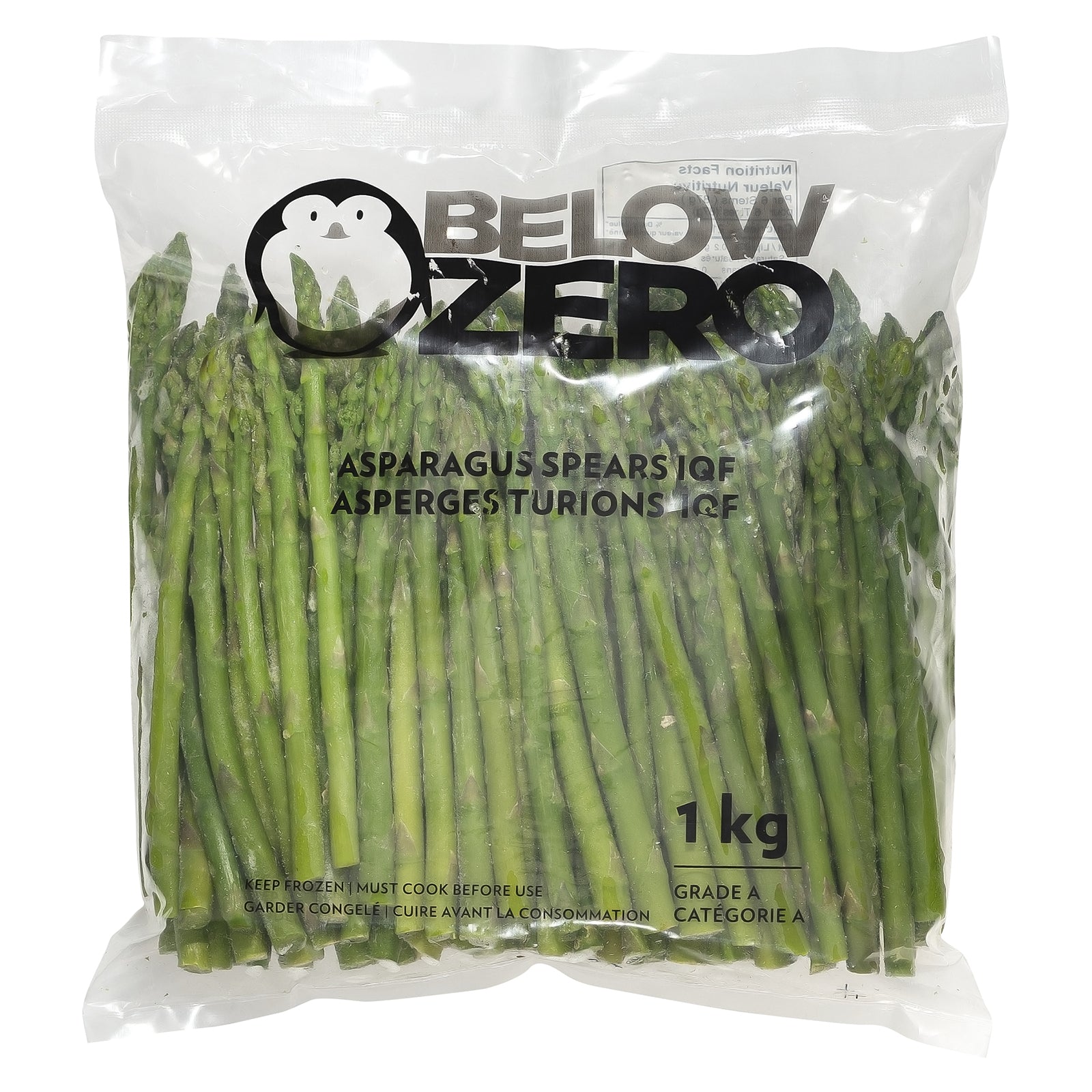 BELOW ZERO Asparagus spears medium – Mantab