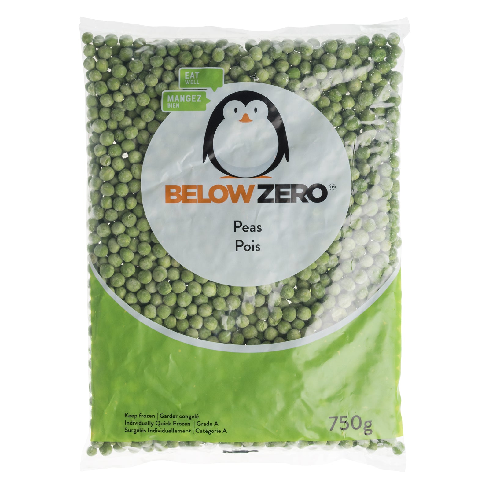 BELOW ZERO Peas