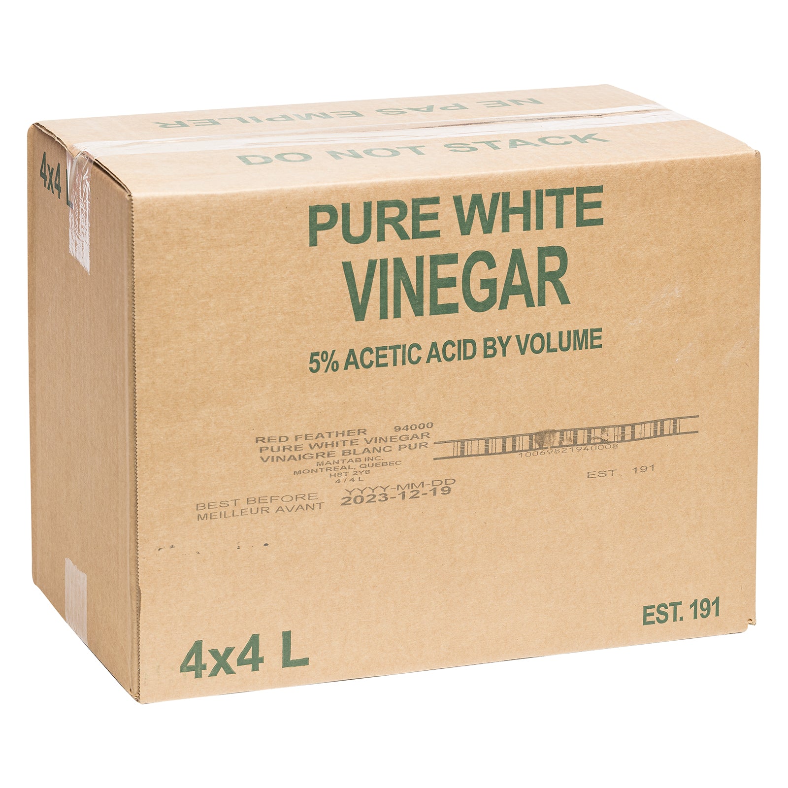 RED FEATHER White vinegar